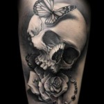 tattoo-butterfly-skull-tattoo-design