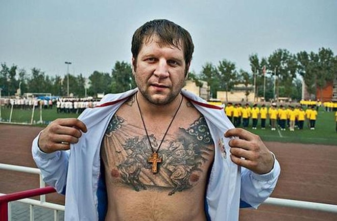 Татуировки Александра Емельяненко