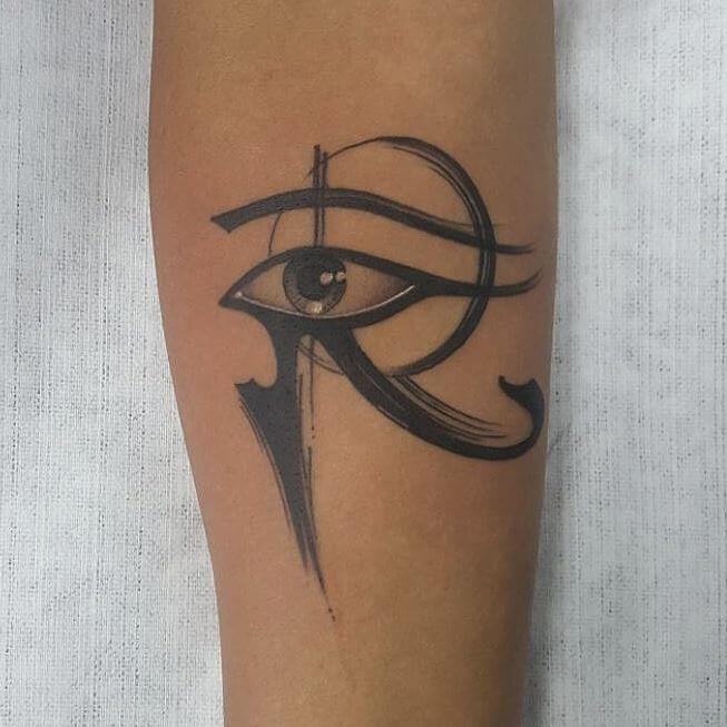 Anubis Eye Tattoo