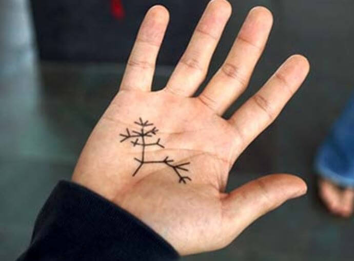 Small Tree Tattoos For Men