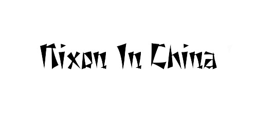 Nixon chinese font