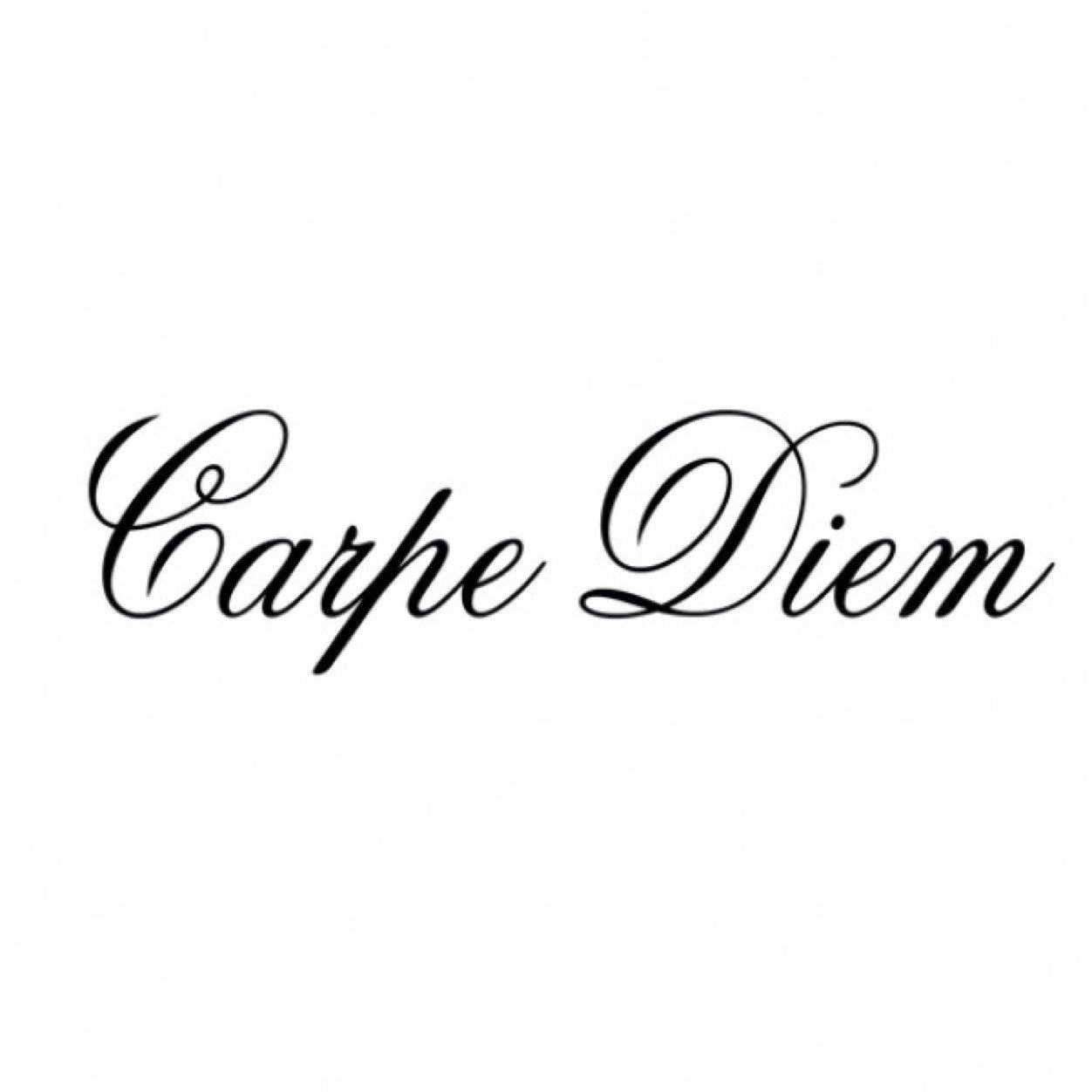 Carpe Diem эскиз Татуировки