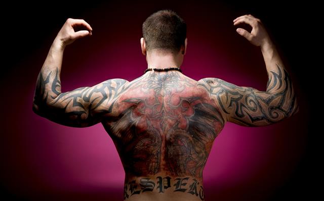 Tattoo Across Back