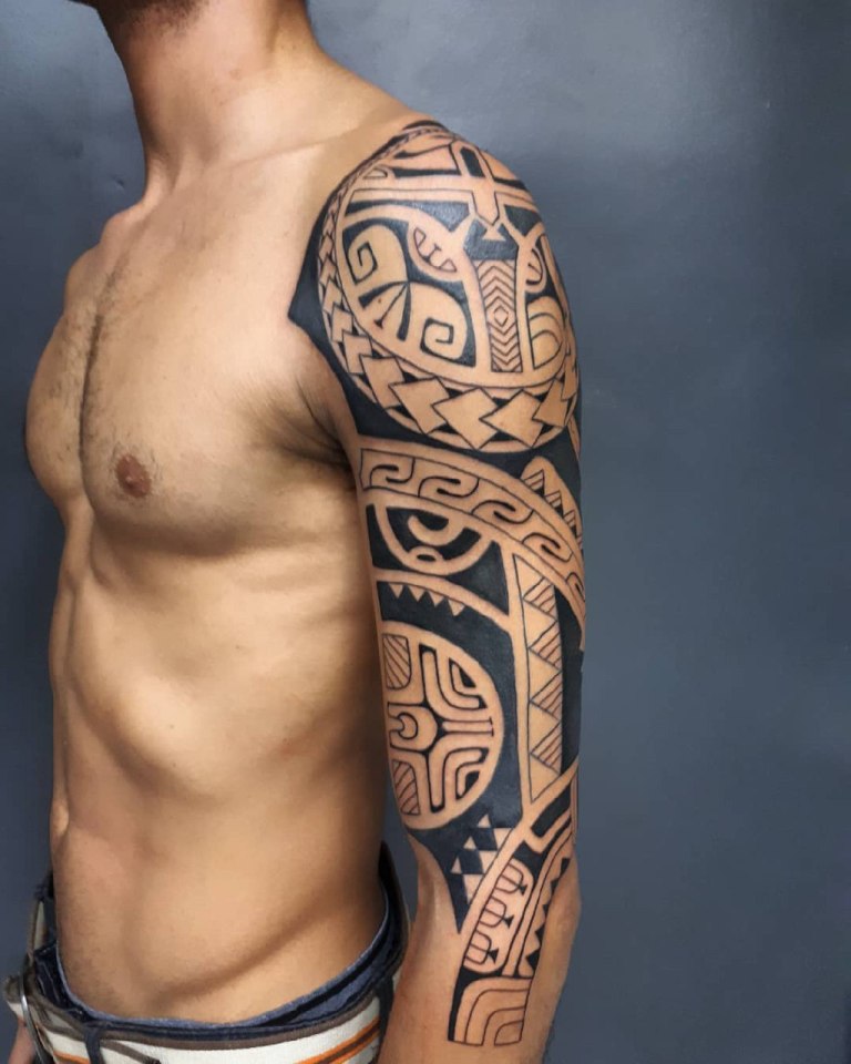татуировки полинезия эскизы