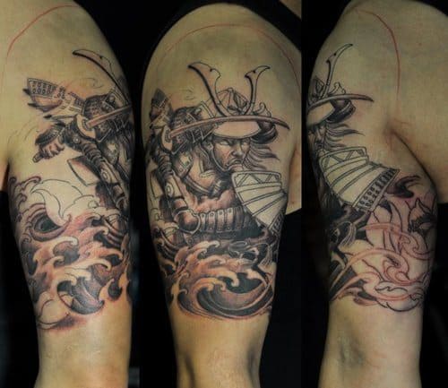 Unfinished Samurai Tattoo