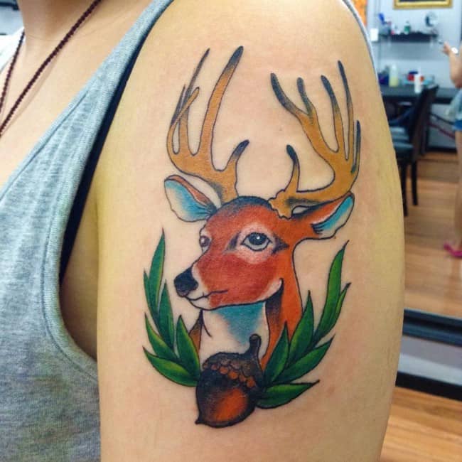 deer tattoos