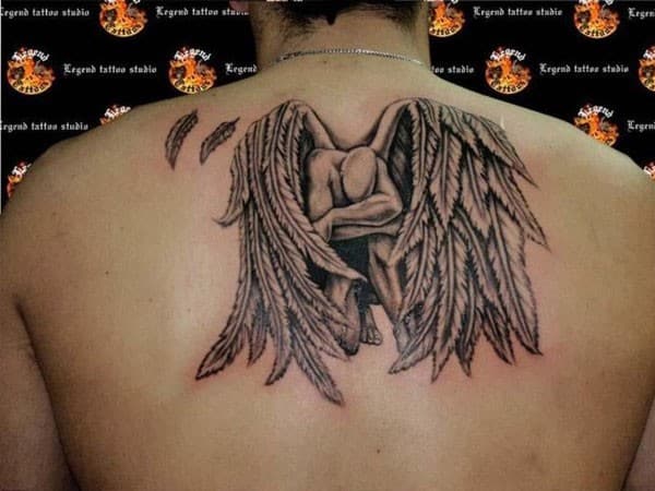 Compelling Angel Tattoo