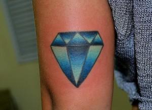 Татуировка алмаз