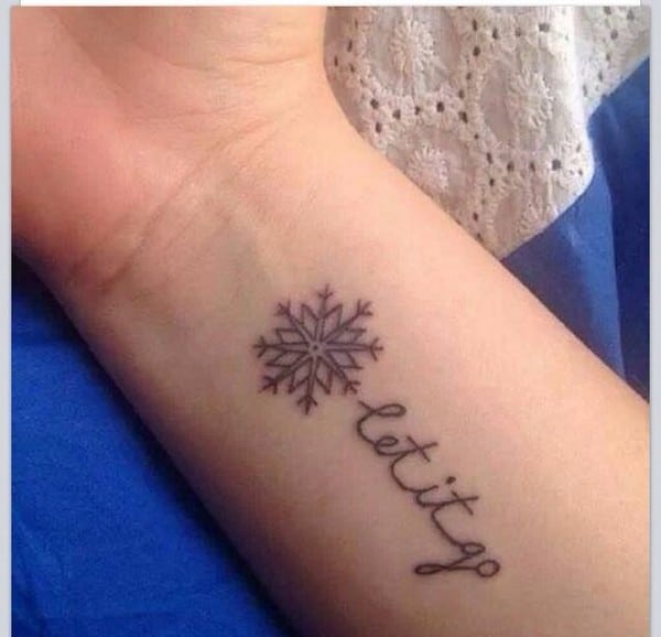let it go meaningful tattoo