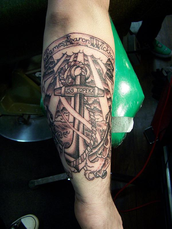 Amazing Anchor Tattoos