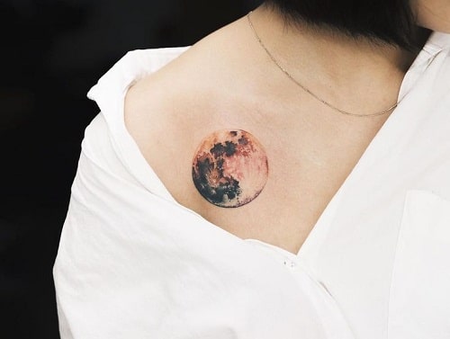 New Orange Moon Tattoos
