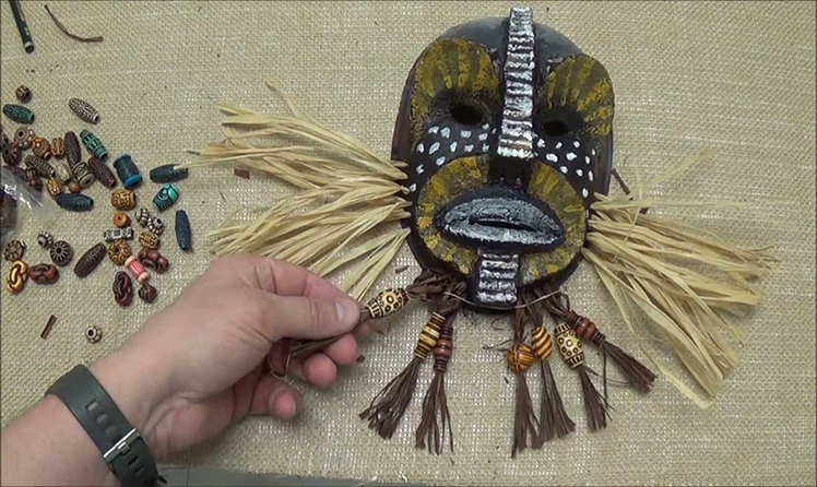 Изготовление африканской маски своими руками