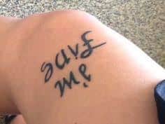 Save Me Tattoo 6