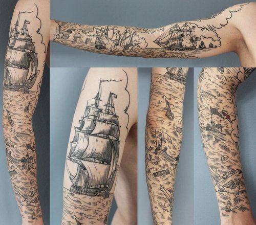 Необычные татуировки (27 фото)